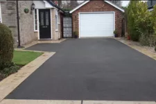 Asphalt driveway